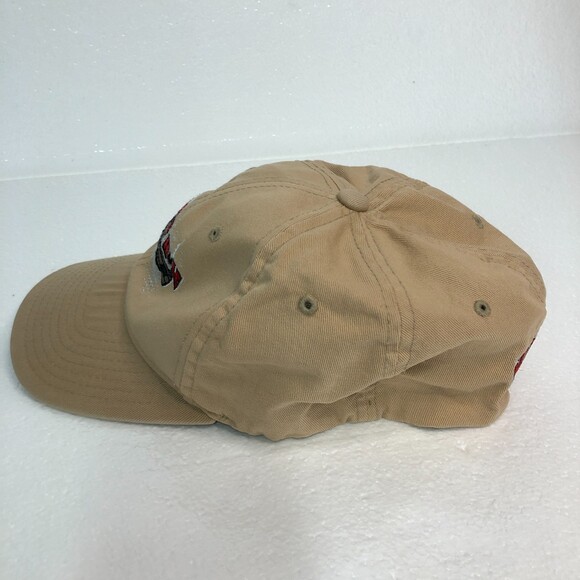 Flexfit Hat with The Bullet Hole on Front Khaki Small Medium - Picture 4 of 10